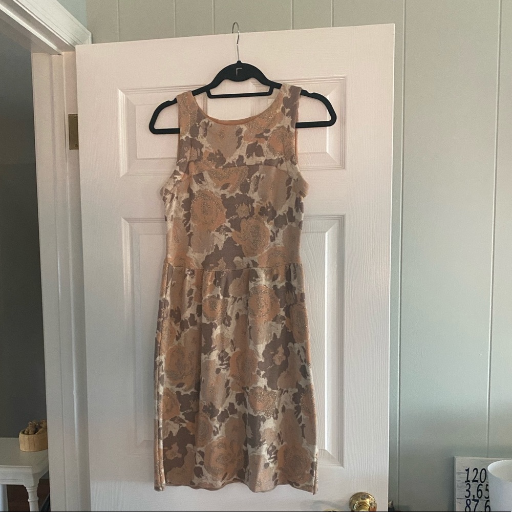 Anthropologie Knit Dress with cutout back detail